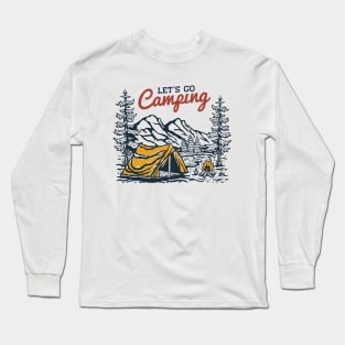 Let's Go Camping Long Sleeve T-Shirt